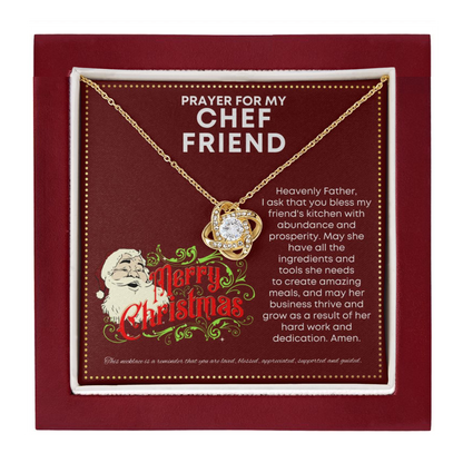 JGF Jewelry Gifts for Family Gift For Chef Friend Sterling Silver Necklace