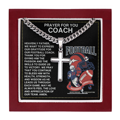 JGF Jewelry Gifts for Family Assistant Football Coach Appreciation Gift Ideas