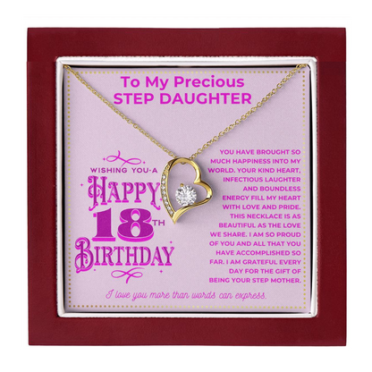 JGF Jewelry Gifts for Family Birthday 18 Year Old Girl Step Daughter