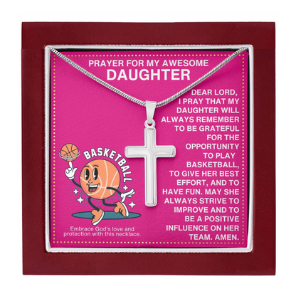 JGF Jewelry Gifts for Family Basketball Necklaces For Teen Girls