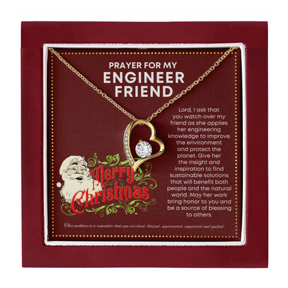 JGF Jewelry Gifts for Family Software Programmer Engineer Gifts Cute Simple Heart Necklace