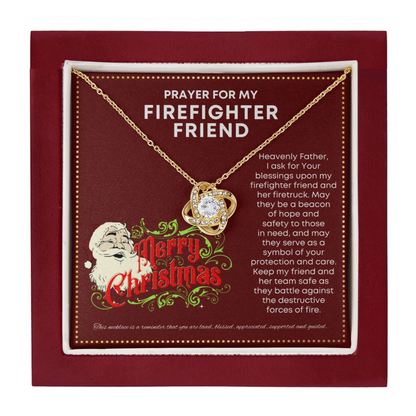 JGF Jewelry Gifts for Family My Friend Is A Firefighter