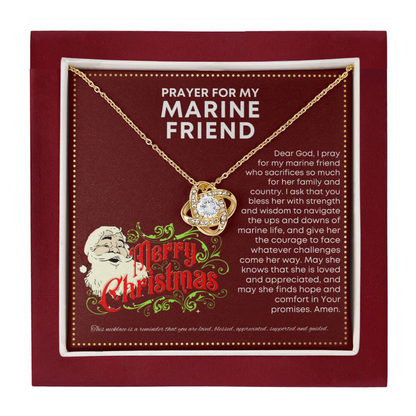 JGF Jewelry Gifts for Family I Love My Marine Friend
