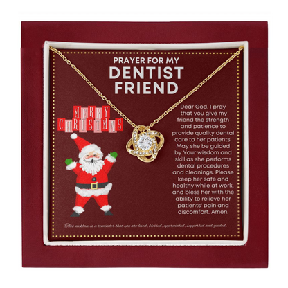 JGF Jewelry Gifts for Family Prayer For My Dentist Friend