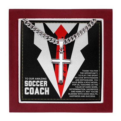 JGF Jewelry Gifts for Family Soccer Coach Gifts For Men From Team