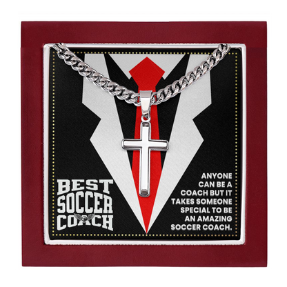 JGF Jewelry Gifts for Family Assistant Soccer Coach Gifts For Men