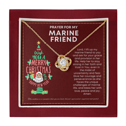 JGF Jewelry Gifts for Family Prayer For My Marine Friend