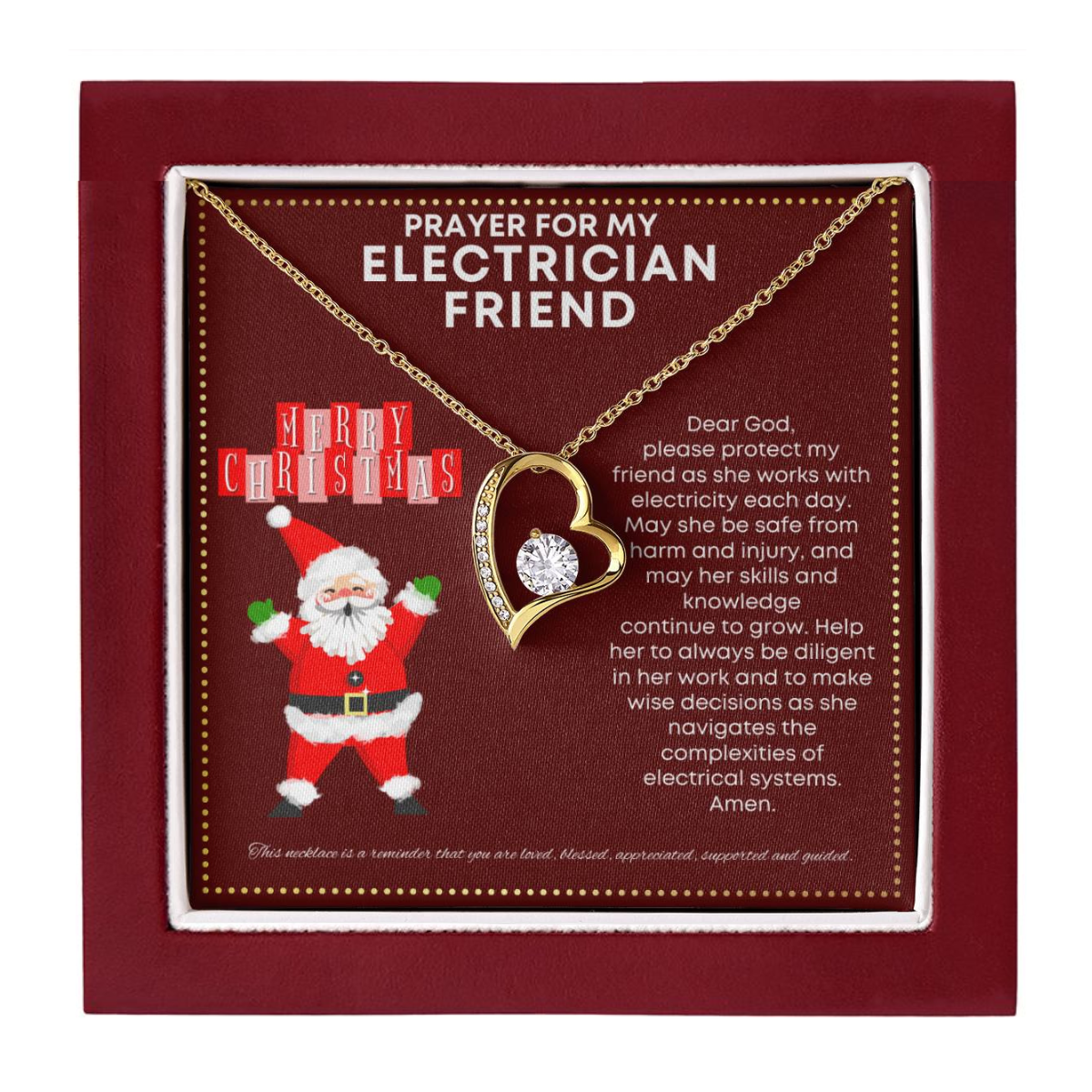 JGF Jewelry Gifts for Family Electrical Gifts For Electrician Friend