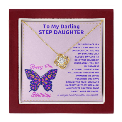JGF Jewelry Gifts for Family Birthday Debutante Gifts For Girls Step Daughter Turning 18
