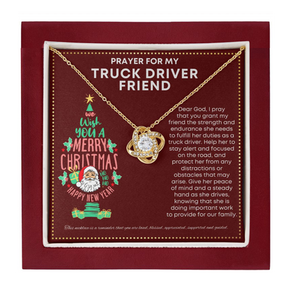 JGF Jewelry Gifts for Family Gift For My Truck Driver Friend