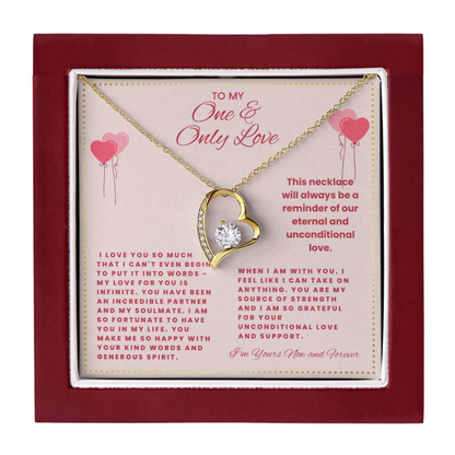 JGF Jewelry Gifts for Family To My Wife Necklace From Husband on Valentine's Day