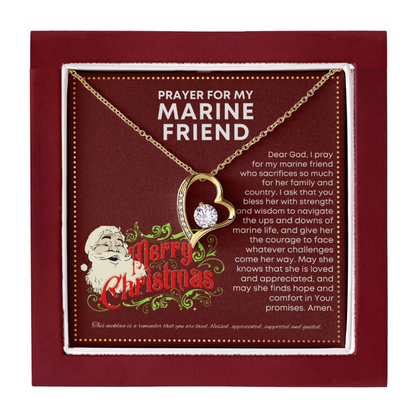 JGF Jewelry Gifts for Family My Friend Is A Marine I Love My Marine Boy Friend