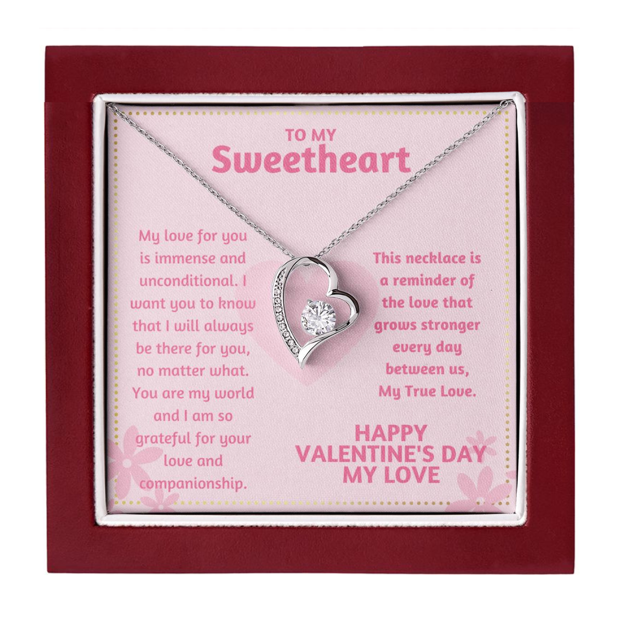 JGF Jewelry Gifts for Family To My Future Wife Necklace