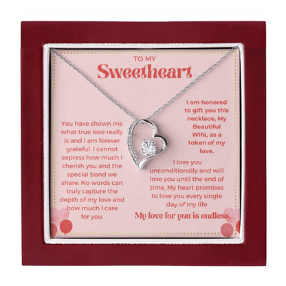 JGF Jewelry Gifts for Family To My Beautiful Future Wife Necklace