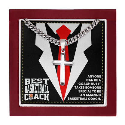JGF Jewelry Gifts for Family Basketball Coach Gifts For Men