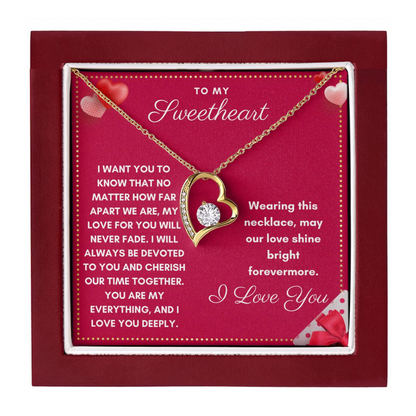 JGF Jewelry Gifts for Family Gift For Long Distance Wife
