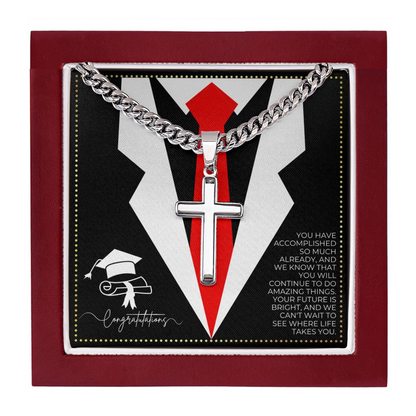 JGF Jewelry Gifts for Family High School Graduation for Male 2024