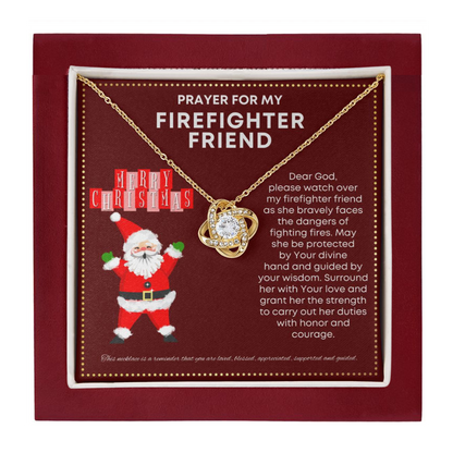 JGF Jewelry Gifts for Family Prayer for My Firefighter Friend
