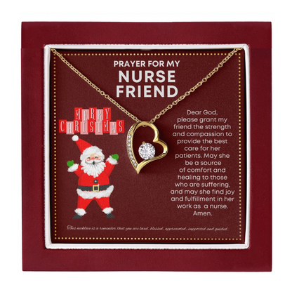 JGF Jewelry Gifts for Family Gifts Ideas for Nurse Prayer Friend Cute Simple Heart Necklace