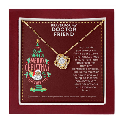 JGF Jewelry Gifts for Family Prayer For My Doctor Friend