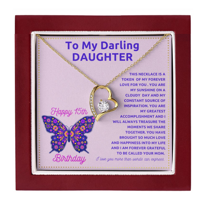 JGF Jewelry Gifts for Family 15 Year Old Daughter 15th Birthday Gift