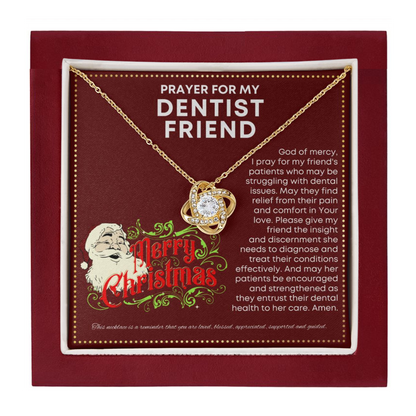 JGF Jewelry Gifts for Family Prayer For My Dentist Friend