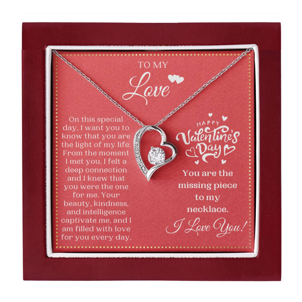 JGF Jewelry Gifts for Family Valentines Day Gifts For Wifey