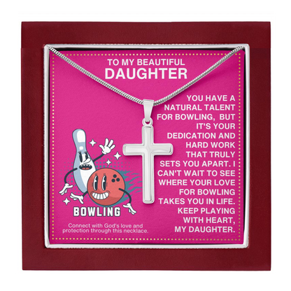 JGF Jewelry Gifts for Family Bowling Necklaces For Girls