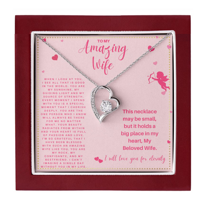 JGF Jewelry Gifts for Family To My Amazing Wife Necklace