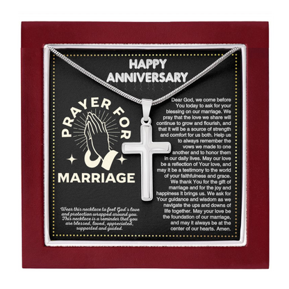JGF Jewelry Gifts for Family Catholic Marriage Prayer Gift For Wedding