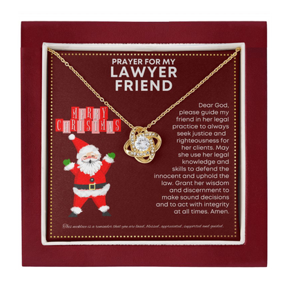 JGF Jewelry Gifts for Family Prayer For My Lawyer Friend