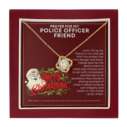 JGF Jewelry Gifts for Family Gift For My Female Police Office Friend