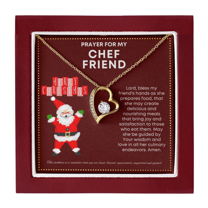 JGF Jewelry Gifts for Family Gifts for Chef Friend Necklace