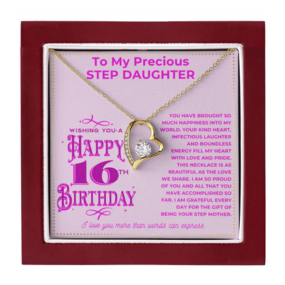 JGF Jewelry Gifts for Family Sterling Silver Sweet 16 Birthday Jewelry Gifts for Girls
