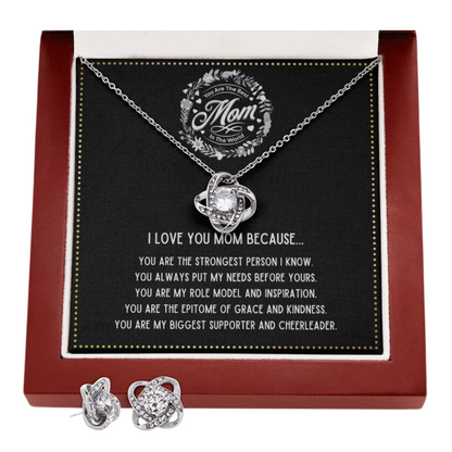 JGF Jewelry Gifts for Family - Mothers Day Jewelry Set Gifts for Nana from Grandson and Granddaughter