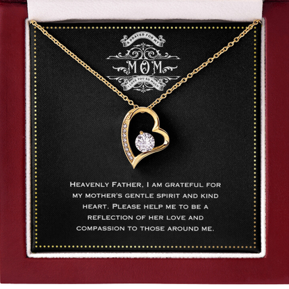JGF Jewelry Gifts for Family - A Prayer for My Mom | Mothers Day Necklace Gift form Mom from Daughter