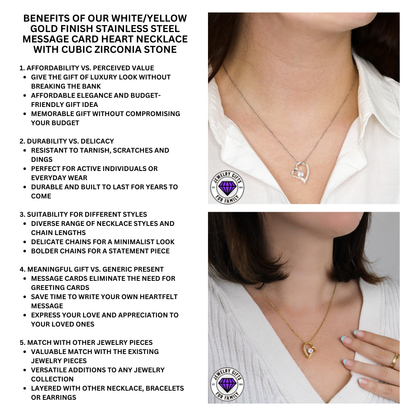 JGF Jewelry Gifts For Family Army Mom Necklace For Women Gifts Jewelry Pendant From Daughter and Son