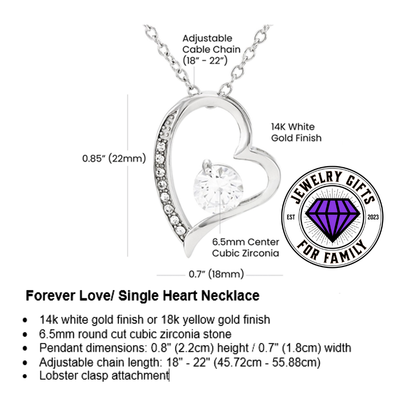 JGF Jewelry Gifts for Family Prayer for Mom of Army Necklace Pendant Jewelry For Women From Daughter and Son