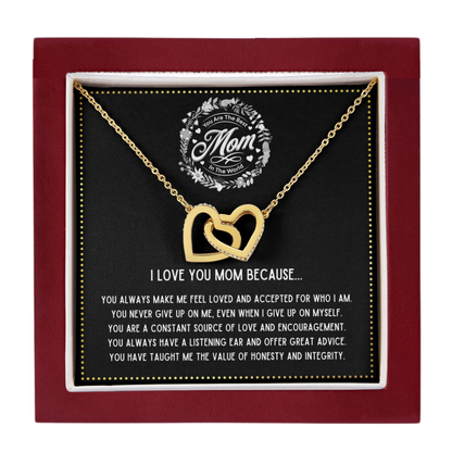 JGF Jewelry Gifts for Family - New Single Mom Gift Basket Necklace Stuffer For Expectant Mother From Sister To Sister