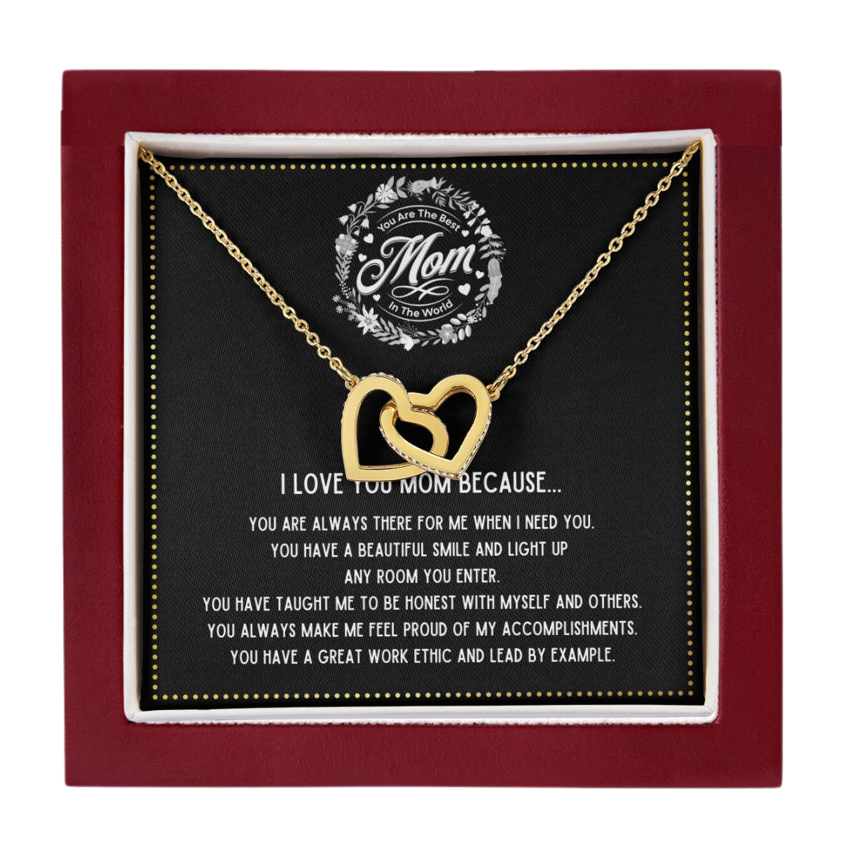 JGF Jewelry Gifts for Family - Sterling Silver Heart Shaped Necklace To Niece From Aunt Godmother As Mothers Day Gift