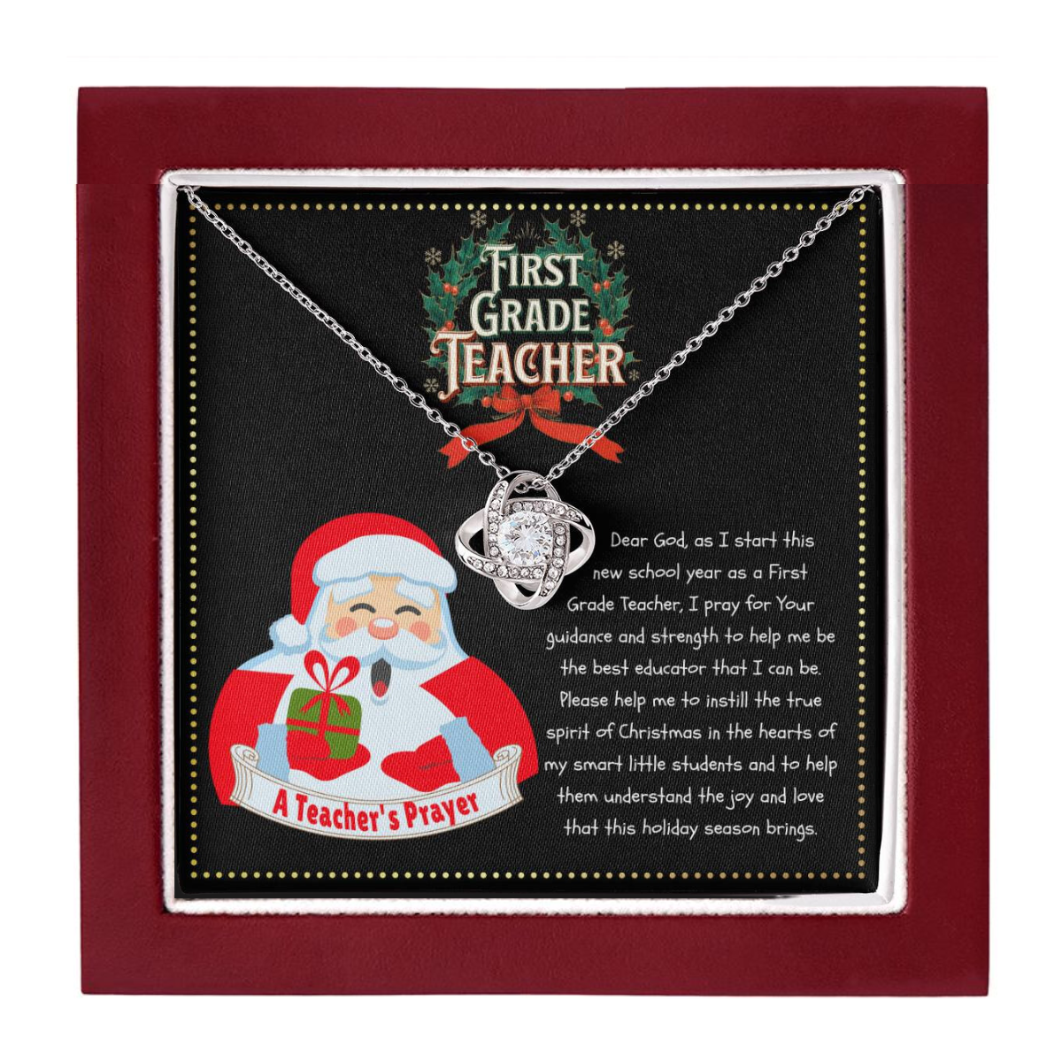 JGF Jewelry Gifts for Family First Year Teacher Must Haves 1st Grade 1 Teach Love Inspire Back To School Students