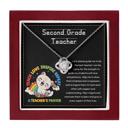 JGF Jewelry Gifts for Family Welcome to Second Grade Gift for Grade 2 New Teacher from Students