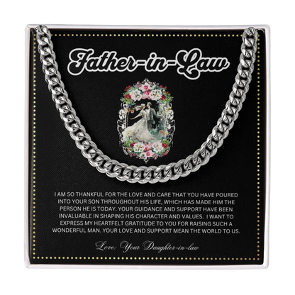 JGF Jewelry Gifts for Family | Wedding Gift For Father In Law From Daughter In Law
