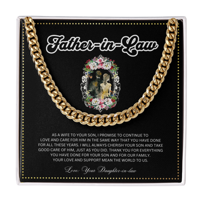 JGF Jewelry Gifts for Family | Father In Law Gift From Daughter In Law Day Of Wedding Gifts