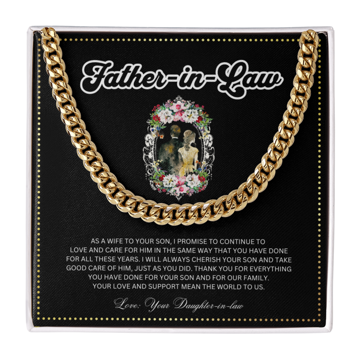 JGF Jewelry Gifts for Family | Father Of The Groom Gifts For Wedding Day