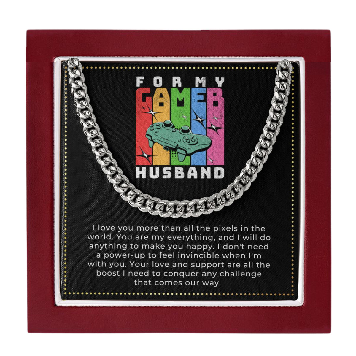 JGF Jewelry Gifts for Family | Birthday Gift For Husband From Wife In Jewellery | Gamer Husband Birthday Gift