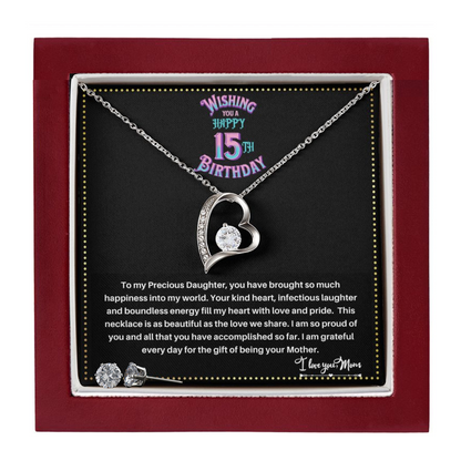 JGF Jewelry Gifts for Family | 15 Year Old Teenage Girl Birthday Gift Ideas| Necklace And Earring Sets For Women Simple