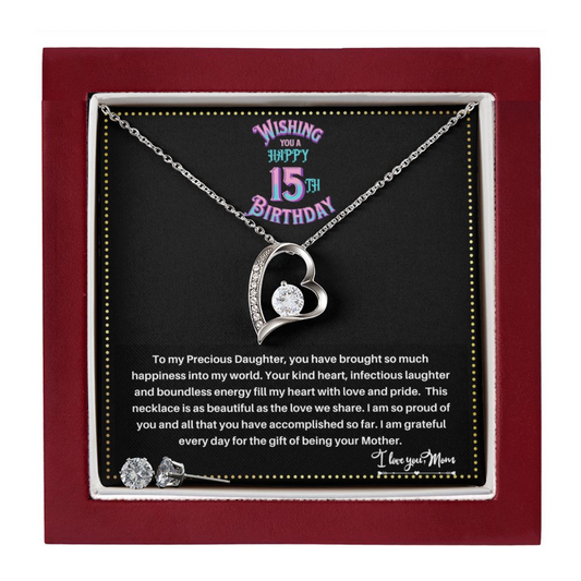 JGF Jewelry Gifts for Family | 15 Year Old Teenage Girl Birthday Gift Ideas| Necklace And Earring Sets For Women Simple