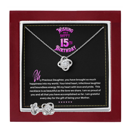 JGF Jewelry Gifts for Family | 15 Year Old Teenage Girl Birthday Gift Ideas| Daughter Gift From Mom Necklace Sterling Silver