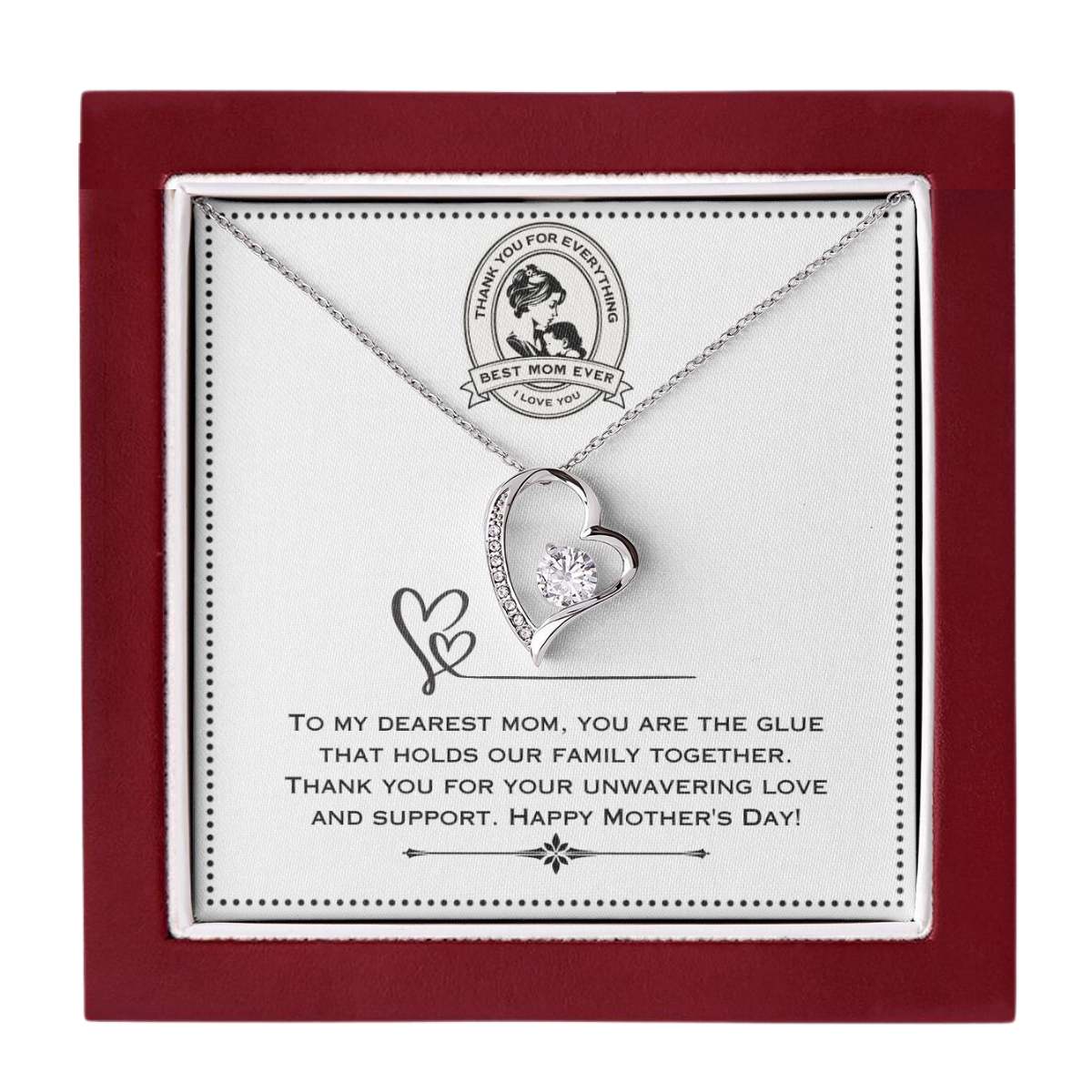 JGF Jewelry Gifts for Family - Happy Mothers Day Gift Basket